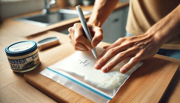 Mrazenie potravín - obrázok ako si vytvoriť popis potravin