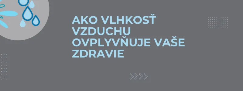vlhkosť vzduchu - ilustračný obrázok